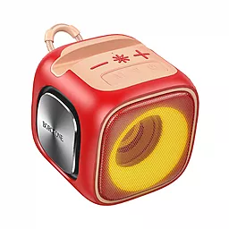 Колонки акустические Borofone BR29 Interest sports Red - фото Колонки акустические Borofone BR29 Interest sports Red