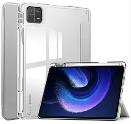 Чехол-книжка TPU Edge BeCover для Xiaomi Mi Pad 6 / 6 Pro 11" Sliver (709560) - фото Чехол-книжка TPU Edge BeCover для Xiaomi Mi Pad 6 / 6 Pro 11" Sliver (709560)