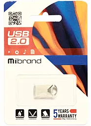 Флешка Mibrand Hawk 8GB USB 2.0 (MI2.0/HA8M1S) Silver - миниатюра 3