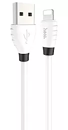 Кабель Hoco X27 Excellent USB-A - Lightning 10w 1.2м cable White - фото Кабель Hoco X27 Excellent USB-A - Lightning 10w 1.2м cable White
