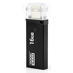 Флешка GooDRam 16GB OTN3 (Twin) Black USB 3.0 (OTN3-0160K0R11) - фото Флешка GooDRam 16GB OTN3 (Twin) Black USB 3.0 (OTN3-0160K0R11)