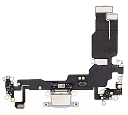 Нижний шлейф Apple iPhone 15 c разъемом зарядки, с микрофоном Original Blue - фото Нижний шлейф Apple iPhone 15 c разъемом зарядки, с микрофоном Original Blue