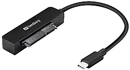 Шлейф (Кабель) Sandberg USB3.1 Type-С to SATA III чорний (136-37) - фото Шлейф (Кабель) Sandberg USB3.1 Type-С to SATA III чорний (136-37)