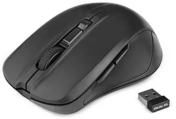 Компьютерная мышка REAL-EL RM-307 USB Black - фото Компьютерная мышка REAL-EL RM-307 USB Black