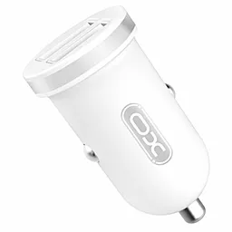 Автомобильное зарядное устройство XO CC18 2.1a 2xUSB-A ports car charger white - фото Автомобильное зарядное устройство XO CC18 2.1a 2xUSB-A ports car charger white