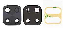 Скло камери Xiaomi Redmi 10C / Redmi 10 (India) / Redmi 10 Power / Poco C40 без рамки Original Black - фото Скло камери Xiaomi Redmi 10C / Redmi 10 (India) / Redmi 10 Power / Poco C40 без рамки Original Black