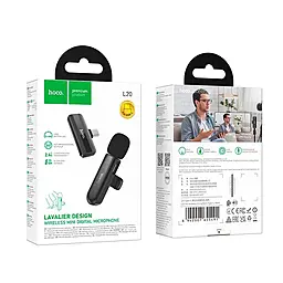 Петличний мікрофон Hoco L20 Fair Type-C - мініатюра 7 Петличний мікрофон Hoco L20 Fair Type-C - мініатюра 7