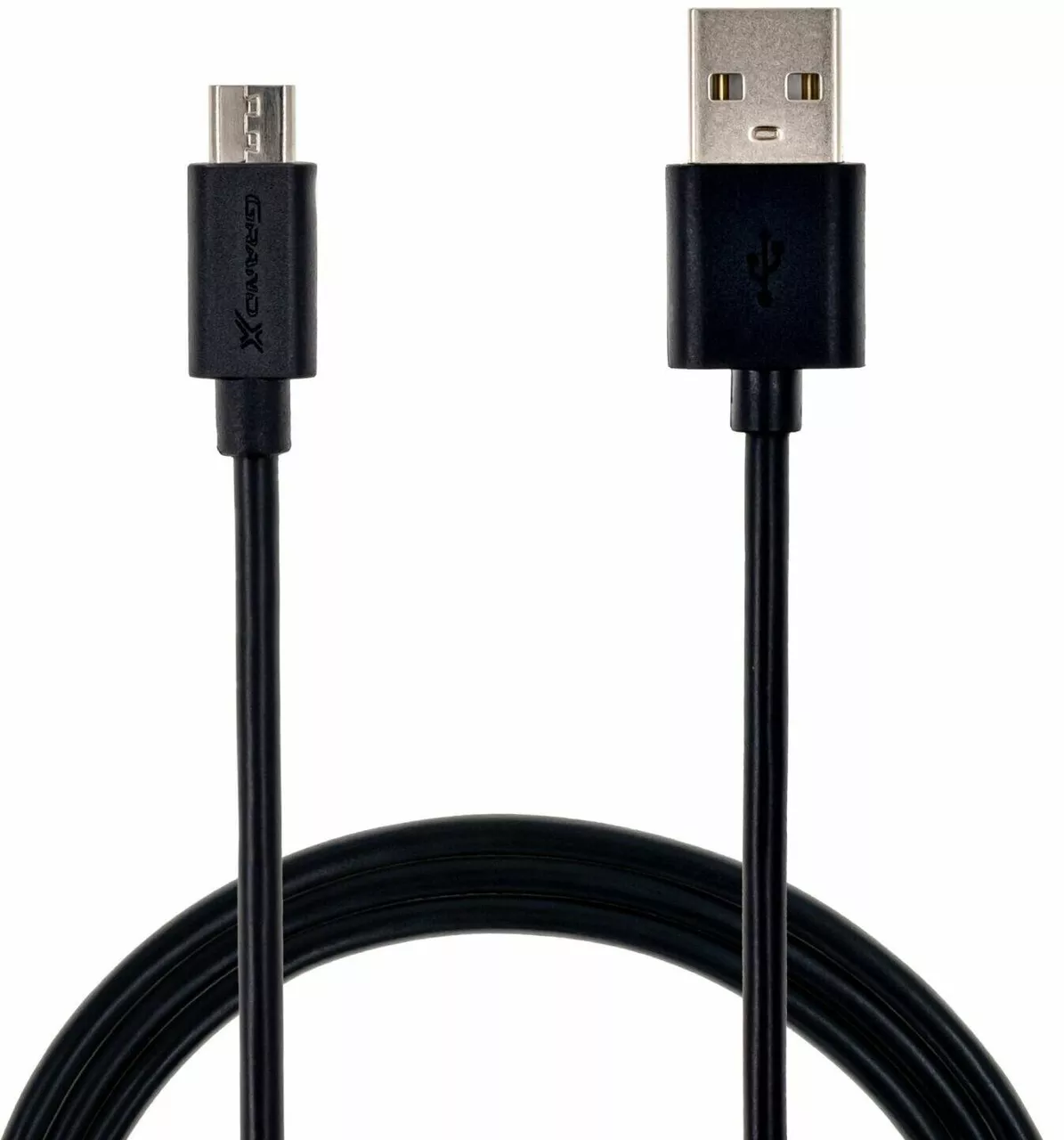 Кабель Grand-X USB-A - micro USB 10.5w 2.5м cable Black (PM025B) - фото 1