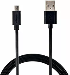 USB Кабель Grand-X 2.5M micro USB Cable Black (PM025B)