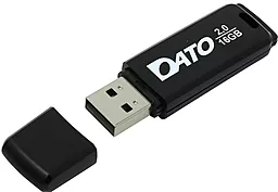 Флешка Dato DB8001 16GB USB 2.0 (DB8001K-16G) Black - фото Флешка Dato DB8001 16GB USB 2.0 (DB8001K-16G) Black