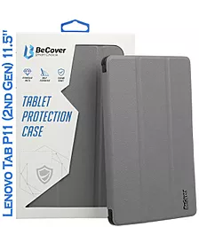 Чохол для планшету BeCover Smart Case для планшета Lenovo Tab P11 (2nd Gen) (TB-350FU/TB-350XU) 11.5" Gray (708680)