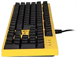 Клавіатура HATOR Rockfall Yellow Edition Mechanical Blue RU (HTK-601) - мініатюра 3