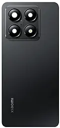 Задняя крышка корпуса Xiaomi 14T со стеклом камеры, Original Titan Black - фото Задняя крышка корпуса Xiaomi 14T со стеклом камеры, Original Titan Black