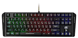 Клавиатура 2E Gaming KG355 LED 87key USB Black (2E-KG355UBK) - фото Клавиатура 2E Gaming KG355 LED 87key USB Black (2E-KG355UBK)