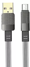 Кабель Joyroom S-M360 USB-A - micro USB 15w 3a 1м cable Gray - фото Кабель Joyroom S-M360 USB-A - micro USB 15w 3a 1м cable Gray