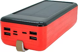 Повербанк Voltronic KKD-8W 80000 mAh с солнечной панелью Red - фото Повербанк Voltronic KKD-8W 80000 mAh с солнечной панелью Red