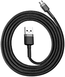 Кабель USB Baseus Cafule micro USB Cable Black (CAMKLF-BG1) - миниатюра 3