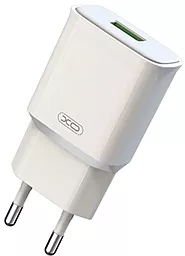 Сетевое зарядное устройство XO L92D 18w QC3.0 home charger white - фото Сетевое зарядное устройство XO L92D 18w QC3.0 home charger white