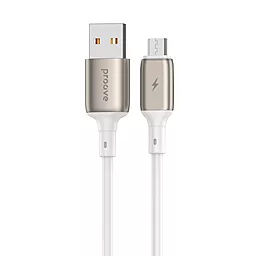 Кабель USB Proove Flex Metal 12w micro USB cable White (CCFM20001302)