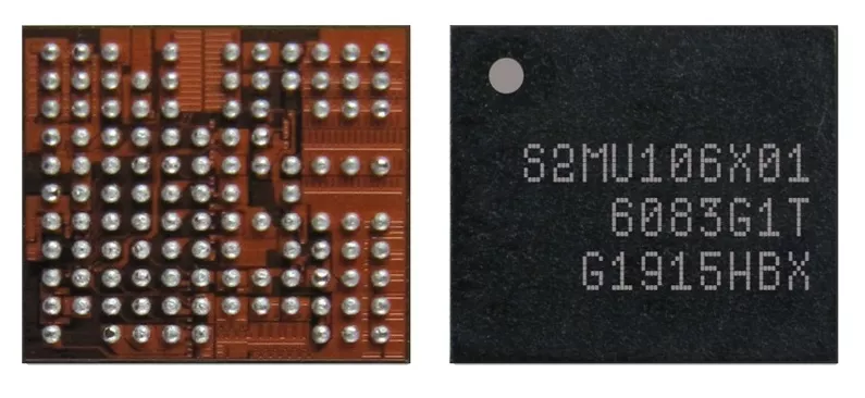 Мікросхема управління живленням (PRC) S2MU106X01 для Samsung Galaxy S10e G970 / Galaxy S10 G973 / Galaxy S10 Plus G975 / Galaxy A20 A202 / Galaxy A20e A205 / Galaxy A21s A217 / Galaxy A30 A305 / Galaxy A30s A307 / Galaxy A31 A315 / Galaxy A40 A405 Original - фото 1