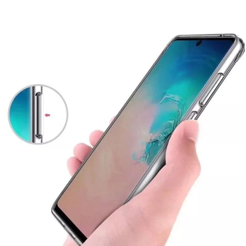 Чохол Space Case для Samsung Galaxy S24 FE Clear - фото 3