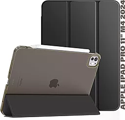 Чехол для планшета BeCover Tri Fold Hard для Apple iPad Pro 11" M4 2024 Black (711726) - фото Чехол для планшета BeCover Tri Fold Hard для Apple iPad Pro 11" M4 2024 Black (711726)