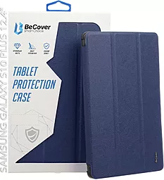 Чохол для планшету BeCover Smart Case для Samsung Galaxy Tab S10 Plus (SM-X820/SM-X826) 12.4" Deep Blue (712233)