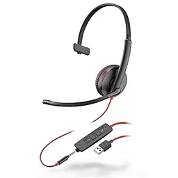 Навушники Plantronics Blackwire C3215 USB-A (mono) (209746-201) - фото Навушники Plantronics Blackwire C3215 USB-A (mono) (209746-201)
