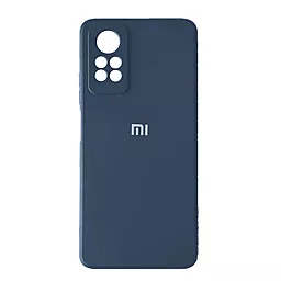 {"ru": "Чехол", "uk": "Чохол"} Silicone Case Full для Xiaomi Redmi Note 12 Pro 4G Navy Blue