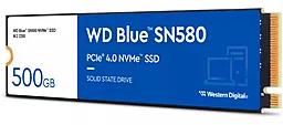 Накопичувач SSD WD Blue SN580 500 GB (WDS500G3B0E)