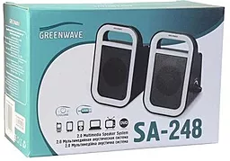 Колонки акустичні Greenwave SA-248 Black/White - мініатюра 3