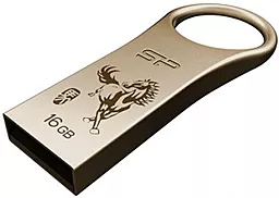 Флешка Silicon Power Firma F80 16GB horse-year edition (SP016GBUF2F80V1C14) Bronze - фото Флешка Silicon Power Firma F80 16GB horse-year edition (SP016GBUF2F80V1C14) Bronze