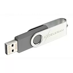 Флешка Exceleram 8GB P1 Series USB 2.0 (EXP1U2SIG08) Gray - мініатюра 4