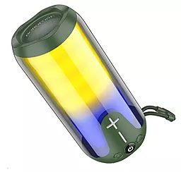 Колонки акустичні Borofone BR33 Pulse color sports BT speaker Dark Green - фото Колонки акустичні Borofone BR33 Pulse color sports BT speaker Dark Green