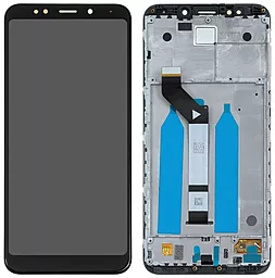 Дисплей Xiaomi Redmi 5 Plus з тачскріном і рамкою, оригінал, Black - фото Дисплей Xiaomi Redmi 5 Plus з тачскріном і рамкою, оригінал, Black