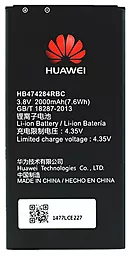 Аккумулятор Huawei Y625c Ascend / HB474284RBC (2000 mAh) 12 мес. гарантии