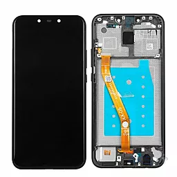 Дисплей Huawei Mate 20 Lite (SNE-AL00, SNE-LX1, SNE-LX2, SNE-LX3, INE-LX2) с тачскрином и рамкой, Black