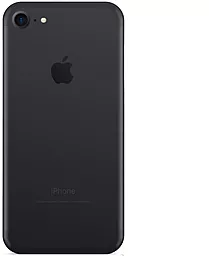 Задняя крышка корпуса Apple iPhone 7 со стеклом камеры Black