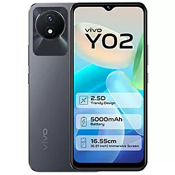 Смартфон Vivo Y02 2/32GB Cosmic Grey