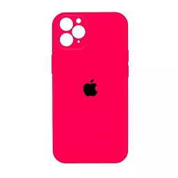 Чохол Silicone Case Full Camera для Apple iPhone 11 Pro Max Shiny Pink