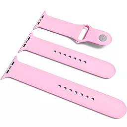 Змінний ремінець для розумного годинника для Apple Watch Sport Band 38 / 40 / 41 (S/M & M/L) Light pink