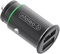 Автомобильное зарядное устройство Intaleo CCG482 2.4a 2xUSB-A ports car charger black (1283126504525) - фото Автомобильное зарядное устройство Intaleo CCG482 2.4a 2xUSB-A ports car charger black (1283126504525)