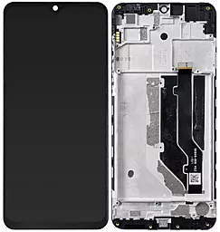 Дисплей ZTE Blade 20 Smart (V2050) с тачскрином и рамкой, оригинал, Black - фото Дисплей ZTE Blade 20 Smart (V2050) с тачскрином и рамкой, оригинал, Black