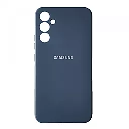 Чехол 1TOUCH Silicone Case Full Camera для Samsung Galaxy A34 Navy Blue