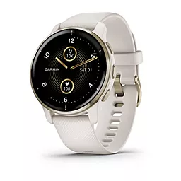 Смарт-часы Garmin Venu 2 Plus Ivory + Cream Gold (010-02496-12)