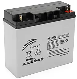 Аккумуляторная батарея Ritar 12V 18Ah AGM (RT12180GL5) - фото Аккумуляторная батарея Ritar 12V 18Ah AGM (RT12180GL5)