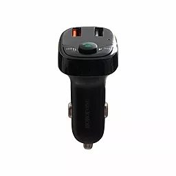 Автомобільний зарядний пристрій Borofone DE35 Soaring QC3.0 Bluetooth V5.0 Black