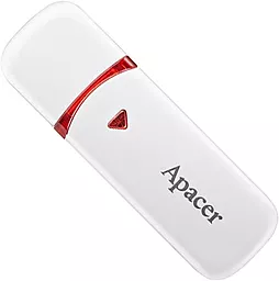 Флешка Apacer AH323 RP 32GB USB2.0 (AP32GAH323W-1) White - фото Флешка Apacer AH323 RP 32GB USB2.0 (AP32GAH323W-1) White