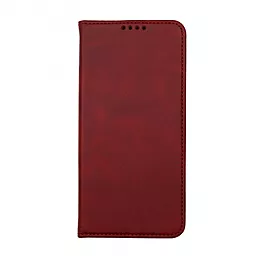 Чехол-книжка 1TOUCH Premium для Xiaomi Redmi Note 9, Redmi 10x (Dark Red)