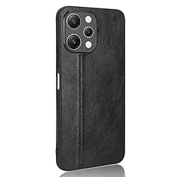 Чехол Cosmic Leather Case для Xiaomi Redmi 12 4G Black - миниатюра 2